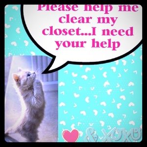 CLOSET CLEAR OUT! PURCHASE ANY 2 ITEMS